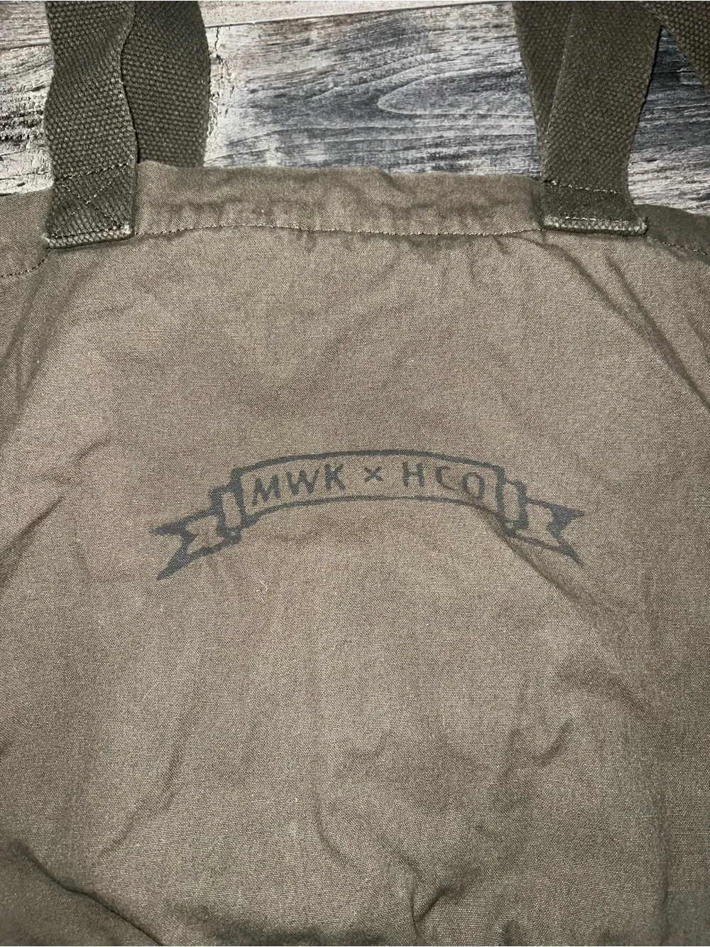 Midwest Kids x Hollister Tote Bag Canvas Patches Green 2023
